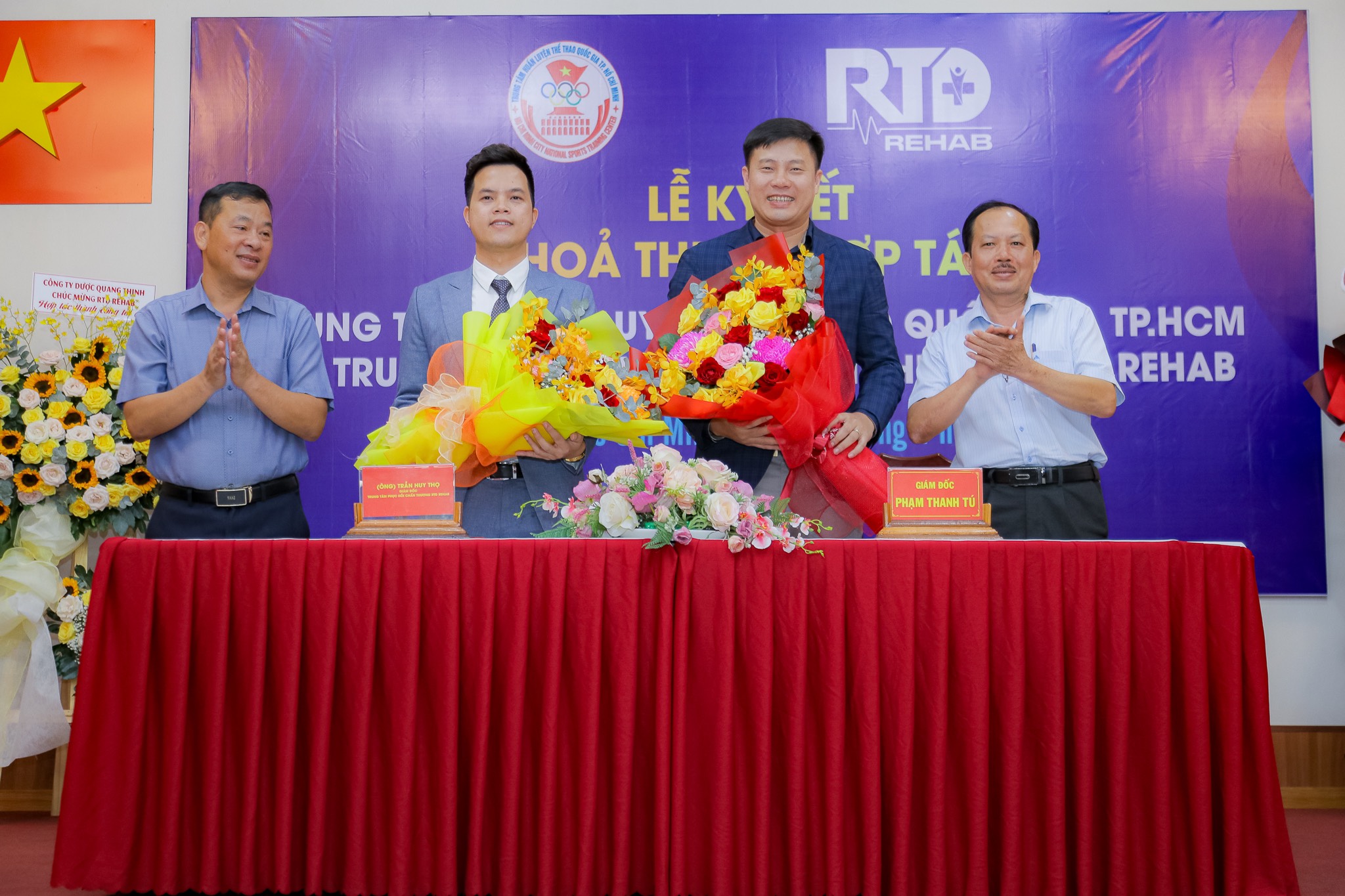 Trung tâm huấn luyện thể thao quốc gia TP.HCM hợp tác với bác sĩ của đội tuyển Việt Nam